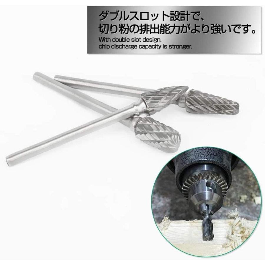 ゴリゴリ削る タングステン バー リュータービット 10本セット 上手に使い分け Crescent Island 通販 Yahoo ショッピング