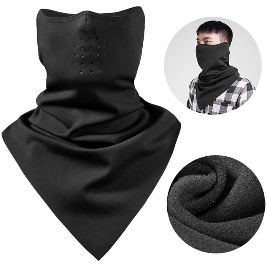 Rockbros ロックブロス ネックウォーマー フェイスカバー 防寒 防風 ネックカバー スノーボード 冬用 厚型 息苦しくない メンズ セールsale Off