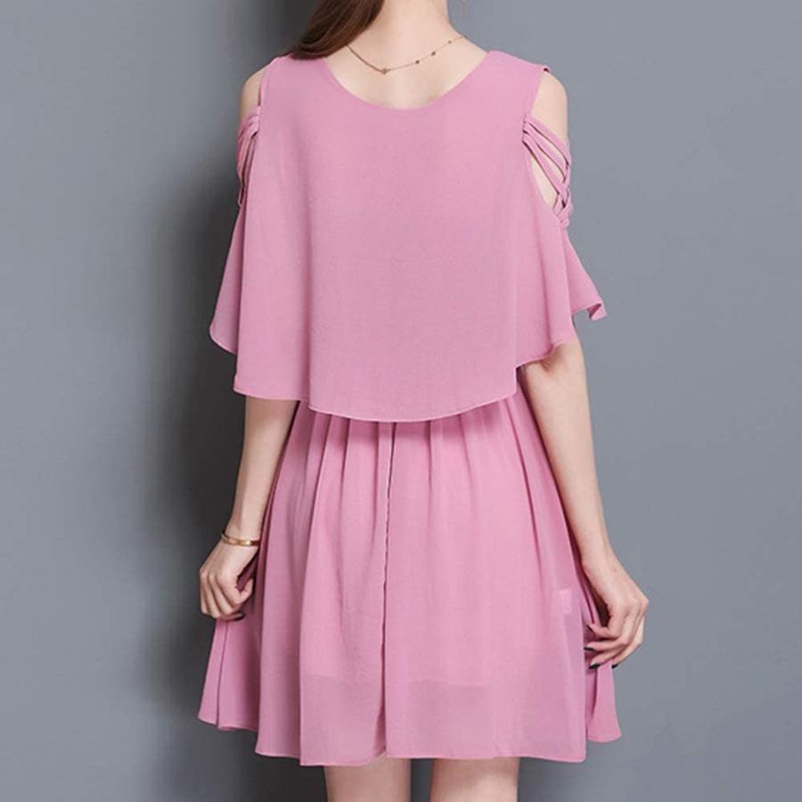 正規品 ニーマンバイ オープン ショルダー ワンピース 春 夏 秋冬 薄手 ふんわり スリーブ オフショルダー 無地 シンプル Uネック 丸首 激安ブランド Www Aqtsolutions Com