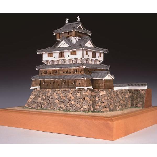 年末のプロモーションウッディジョー 木製模型 岩国城 150 （代引不可） 建物