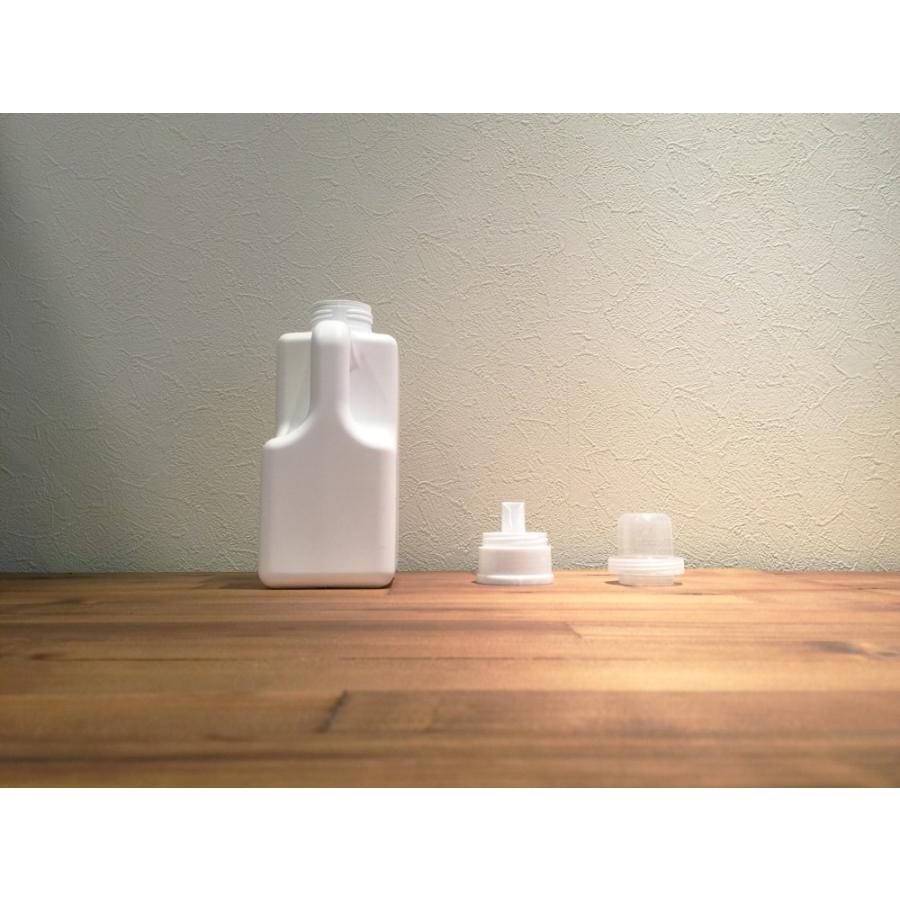 (送料無料 bottle.E・4個セット) 1000ml 詰め替え容器 シャンプー リンス 詰め替えボトル おしゃれ 洗濯洗剤  柔軟剤 コンディショナー 白 モノトーン |  | 15
