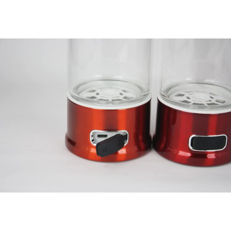 エイチツープラス(h2plus) 水素生成器 ガラスボトル USB充電