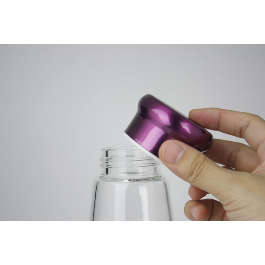 【新品未使用】水素生成器H2plusパープル エイチツープラス(h2plus) 水素生成器 ガラスボトル USB充電
