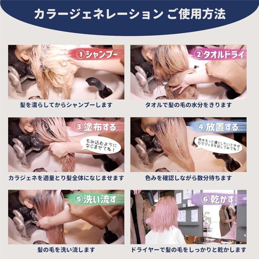 1回分 お試し 20グラム× 3個セット COLORR GENERATION(カラー