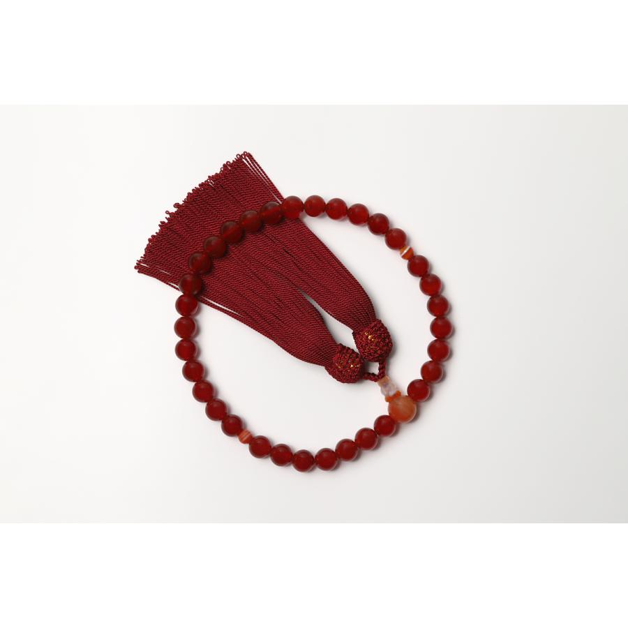 サードオニキス 12mm 親玉 Tホール 3つ穴 ボサ二天玉 セット 数珠 念珠