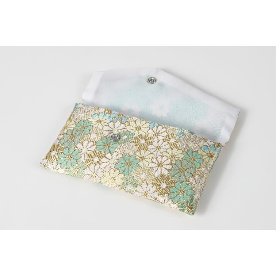 数珠入れ 数珠袋 女性用 男性用 緑 数珠ケース 西陣織 金襴 選べる