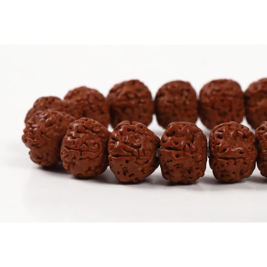 金剛菩提樹 10mm 108玉 ルドラクシャ 数珠 念珠 仏具 | ブランド登録なし | 05