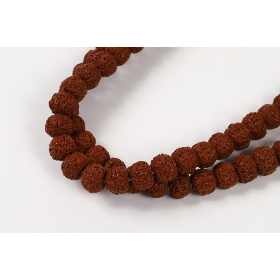 金剛菩提樹 10mm 108玉 ルドラクシャ 数珠 念珠 仏具 | ブランド登録なし | 07