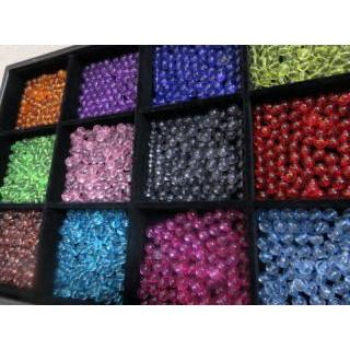 アクリルビーズ 半透明 10g 8mm 樹脂 プラスチック 数珠教室用 手芸用
