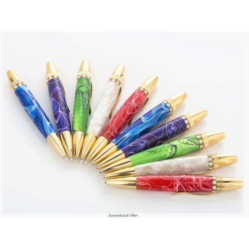 ハンドメイド ボールペン Acrylic Pen 岐阜県産 高級筆記具 ラッピング ギフト 包装付 オリジナル 卒業記念 誕生日 祝い スワロフスキーringシリーズ Fs Tas1700 印道館 通販 Yahoo ショッピング