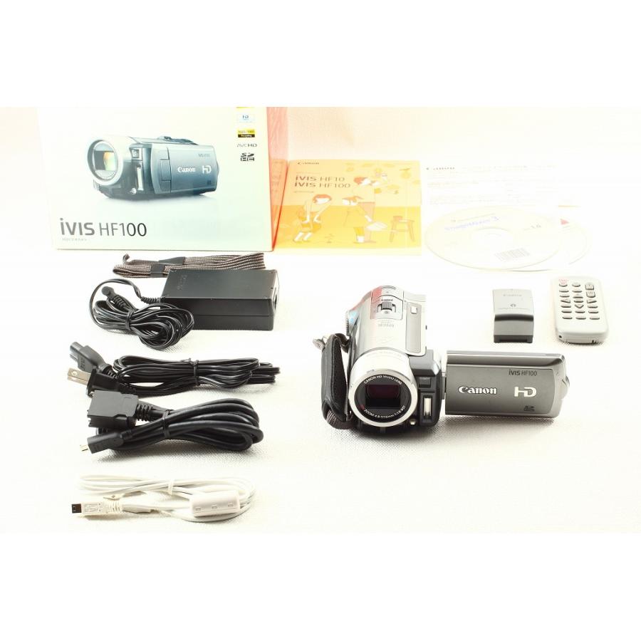 超人気 専門店 Canon キヤノン iVIS HF100 デジタルビデオカメラ◇元箱