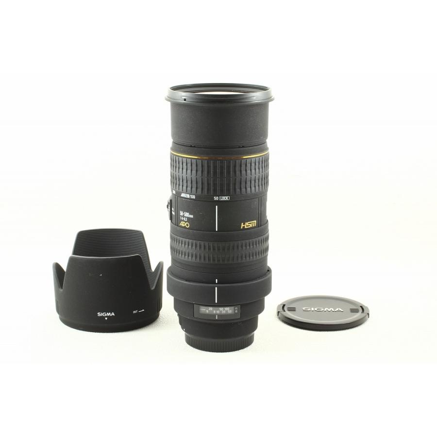 見事なSIGMAシグマ APO 50-500mm F4-6.3 HSM EX RF Canonキヤノン