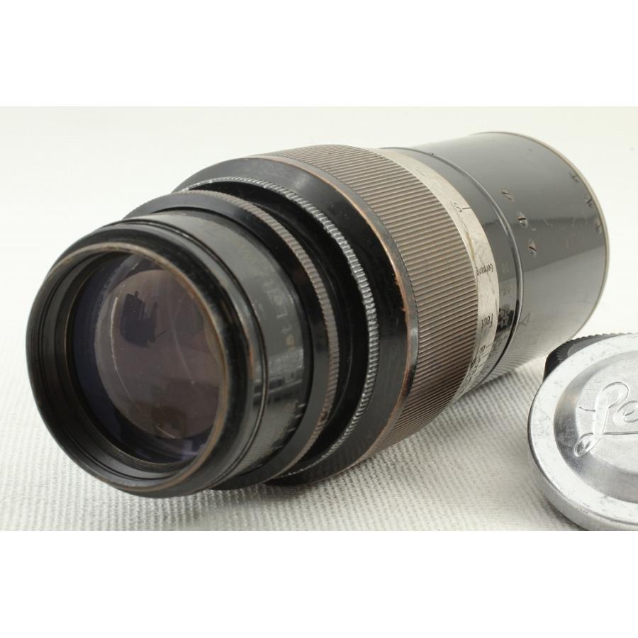 内祝い】 LEICAライカ Elmarエルマー 135mm F4.5 ブラック Lマウント