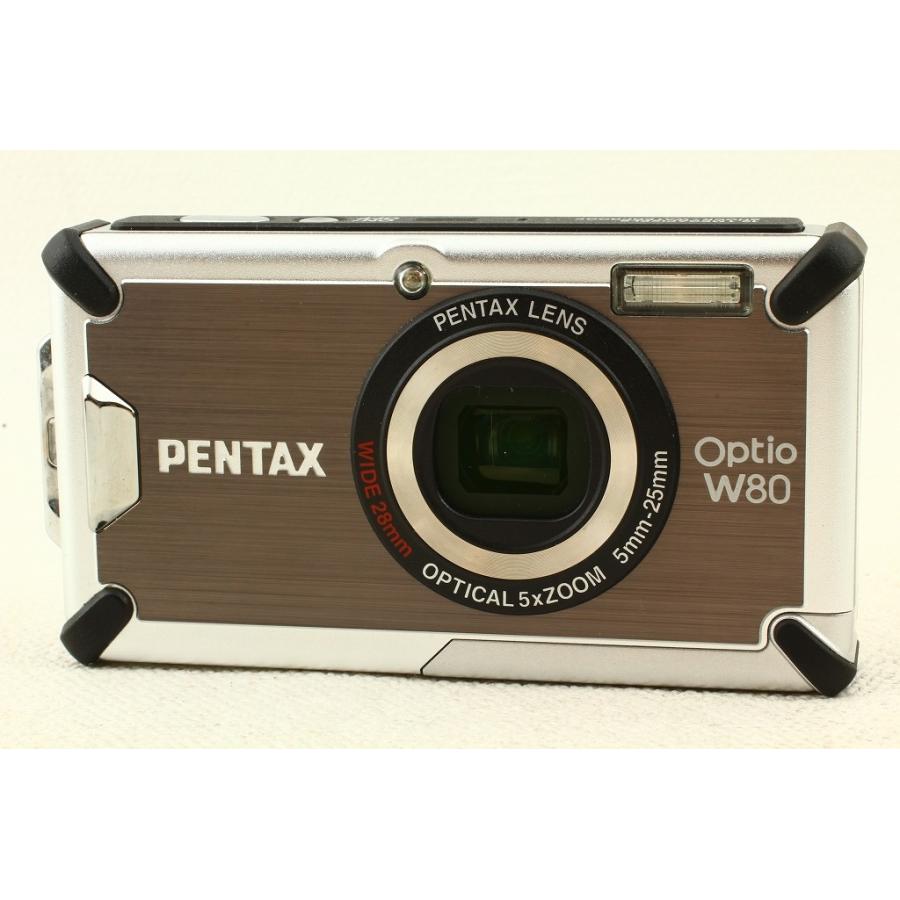 ー品販売PENTAXペンタックス Optio W80 防水防塵◇元箱 極上品ランク