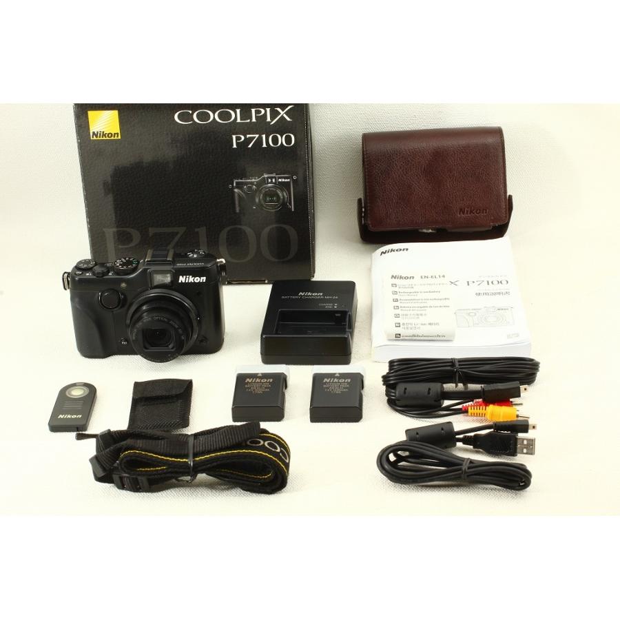 2021A/W新作☆送料無料】 Nikonニコン COOLPIX P7100 ブラック 元箱