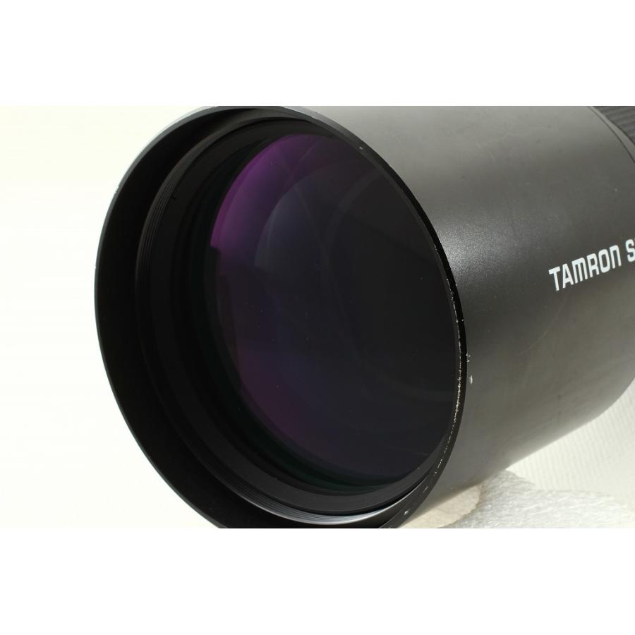 Tamronタムロン SP 200-500mm F5.6 MF 31A 交換式◇超望遠ズーム 外観