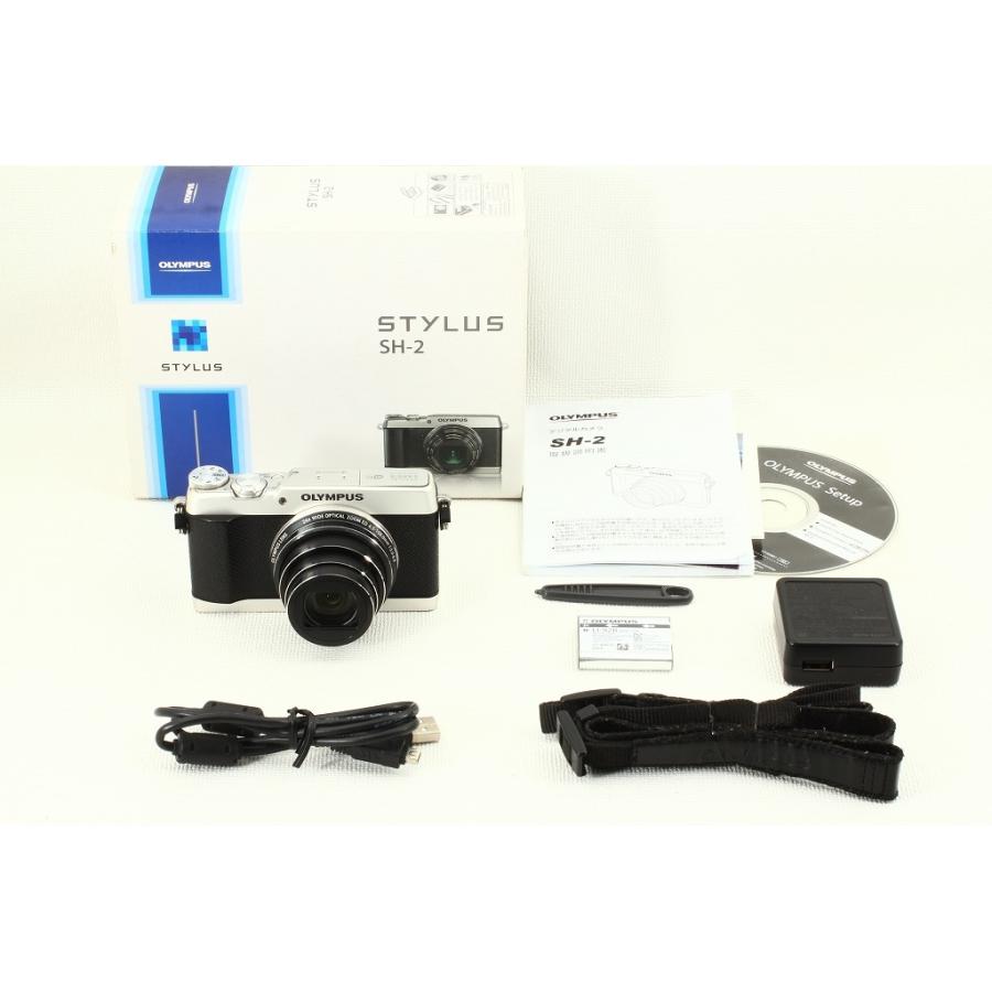 限​定​販​売​】 OLYMPUSオリンパス STYLUS SH-2 シルバー◇1600万画素