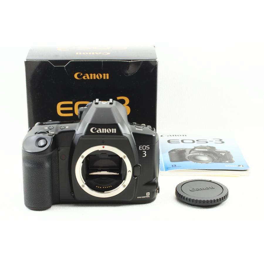 超歓迎された Canonキヤノン EOS-3 ボディ 高級フィルム一眼レフカメラ