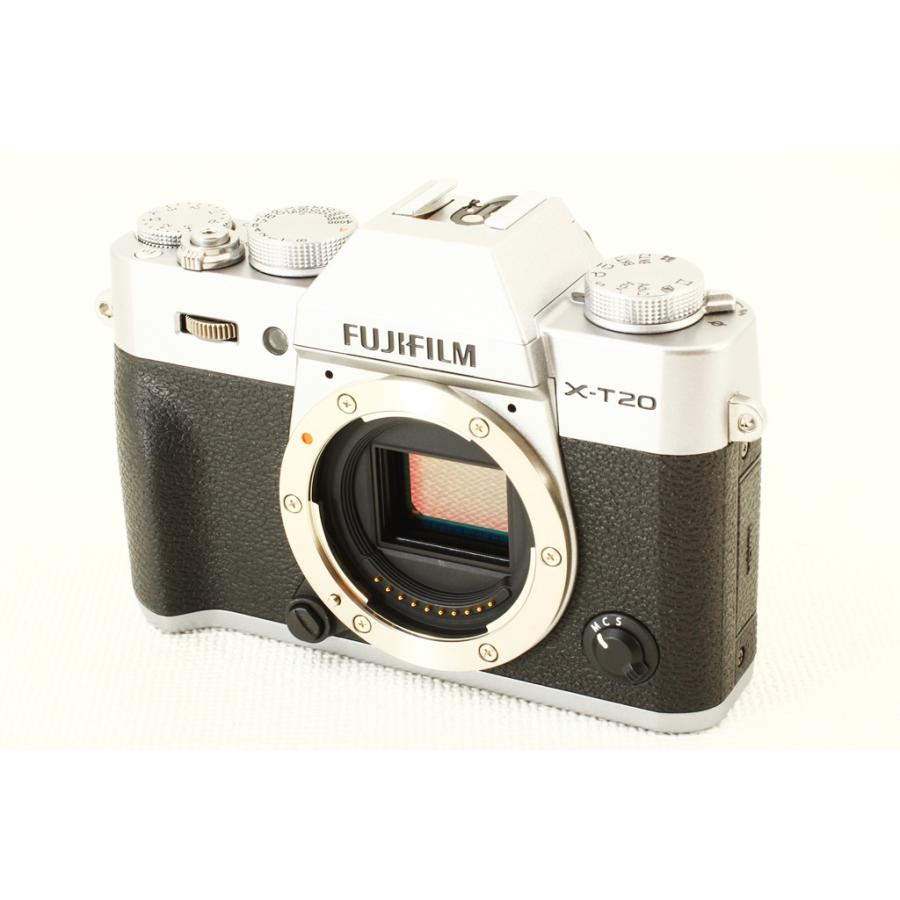 メール便無料】 FUJIFILM フジフィルム X-T20 ボディ シルバー◇2430万