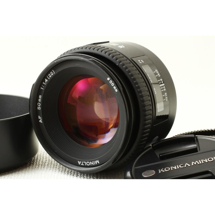 特価キャンペーン MINOLTA ミノルタ AF 50mm F1.4 NEW 人気単焦点