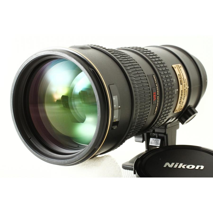 激安正規品 Nikon AF-S NIKKOR 70-200mm F2.8G ED VR ブラック 望遠