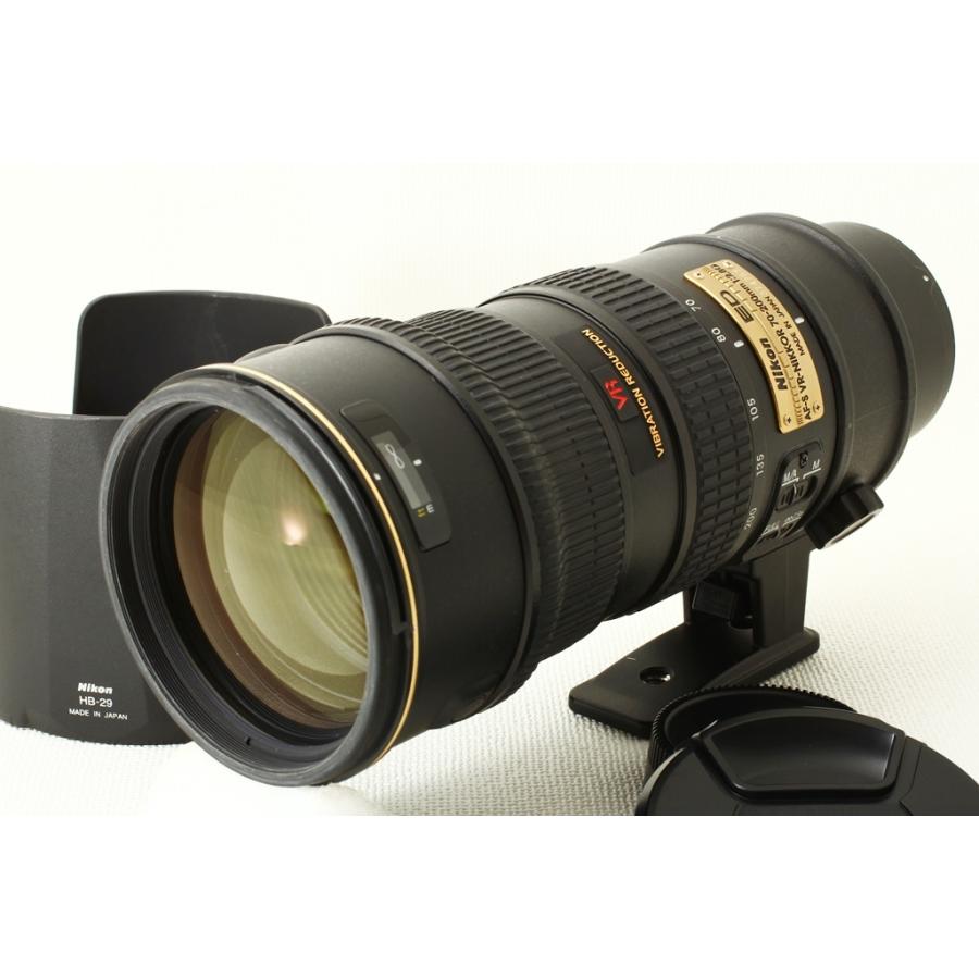 最新入荷】 Nikonニコン AF-S NIKKOR 70-200mm F2.8G ED VR ブラック