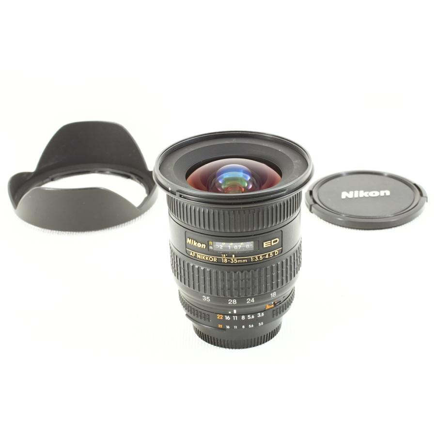 NIKON ニコン AF NIKKOR 18-35mm F3.5-4.5 D ED◇広角ズームレンズ 極上