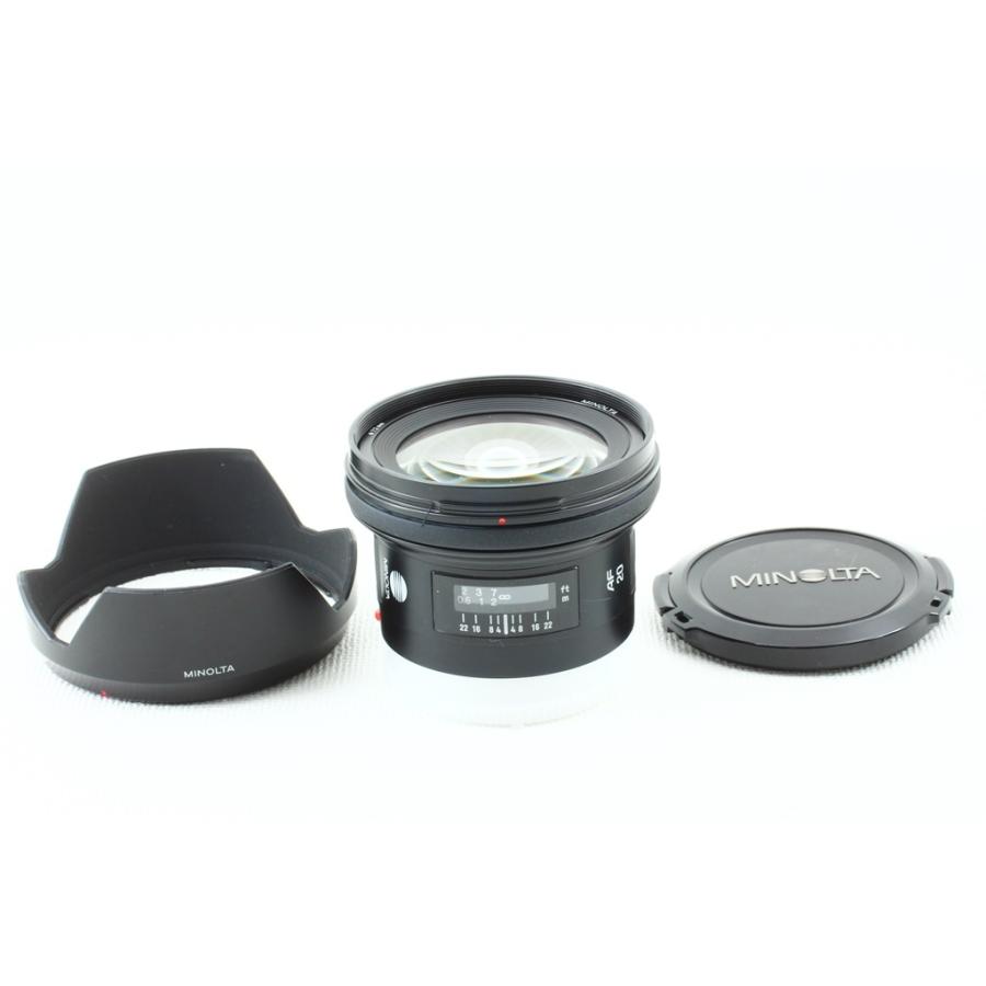 MINOLTA AF20mm F2.8 広角単焦点レンズ 【公式通販】