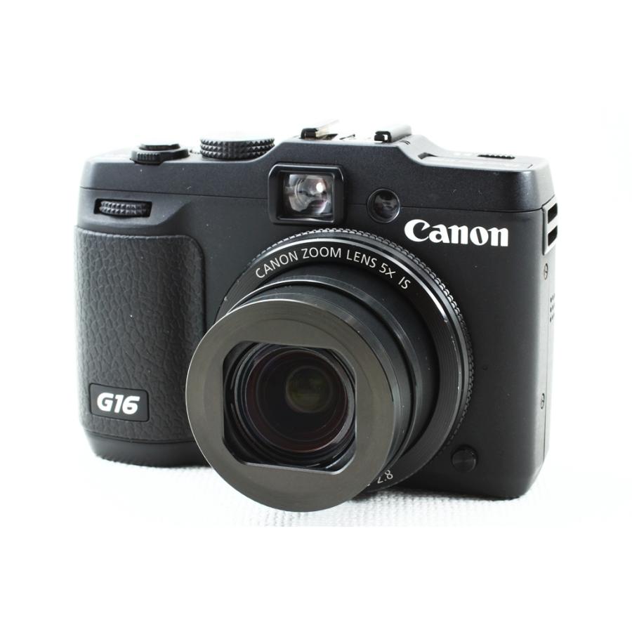 Canon キヤノン PowerShot G16 WiFi機能 1210万画素 美品ランク a7588Crew・actショップ 通販