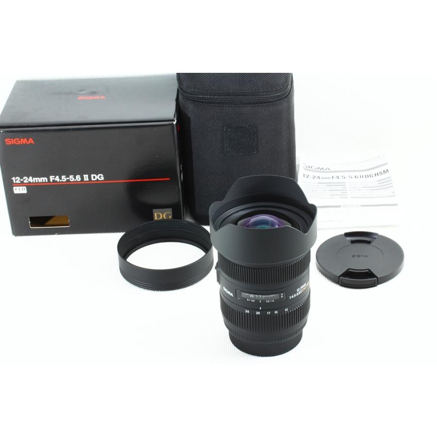名入れ無料】 SIGMA シグマ 12-24mm F4.5-5.6 II DG HSM Canonキヤノン