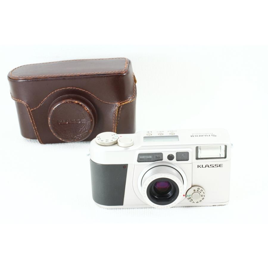お金を節約FUJIFILMフジフィルム KLASSEクラッセ シルバー◇コンパクト