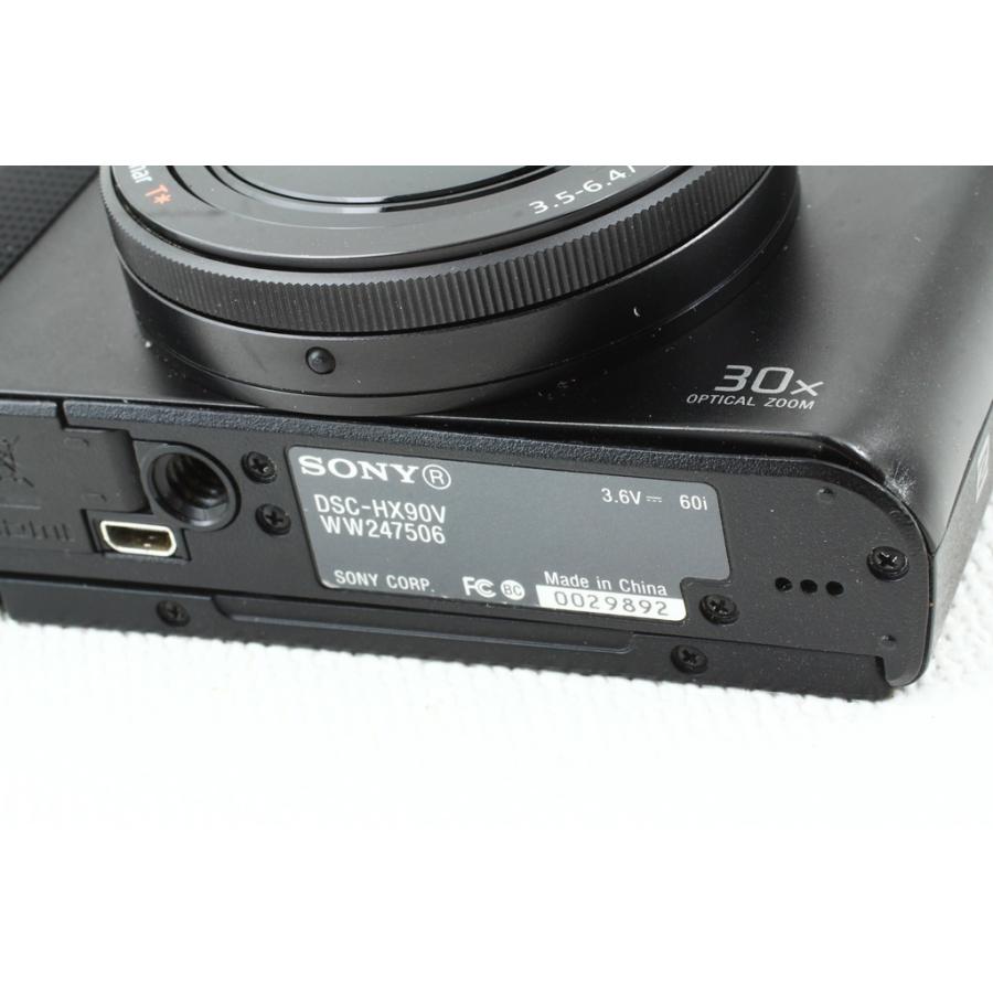 美品美品Sonyソニー Cyber-shotサイバーショット DSC-HX90V ブラック