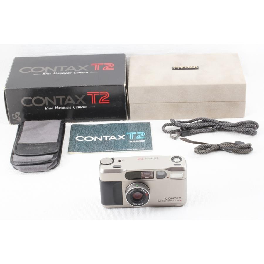 激安セール CONTAX コンタックス T2 チタンクローム◇コンパクト