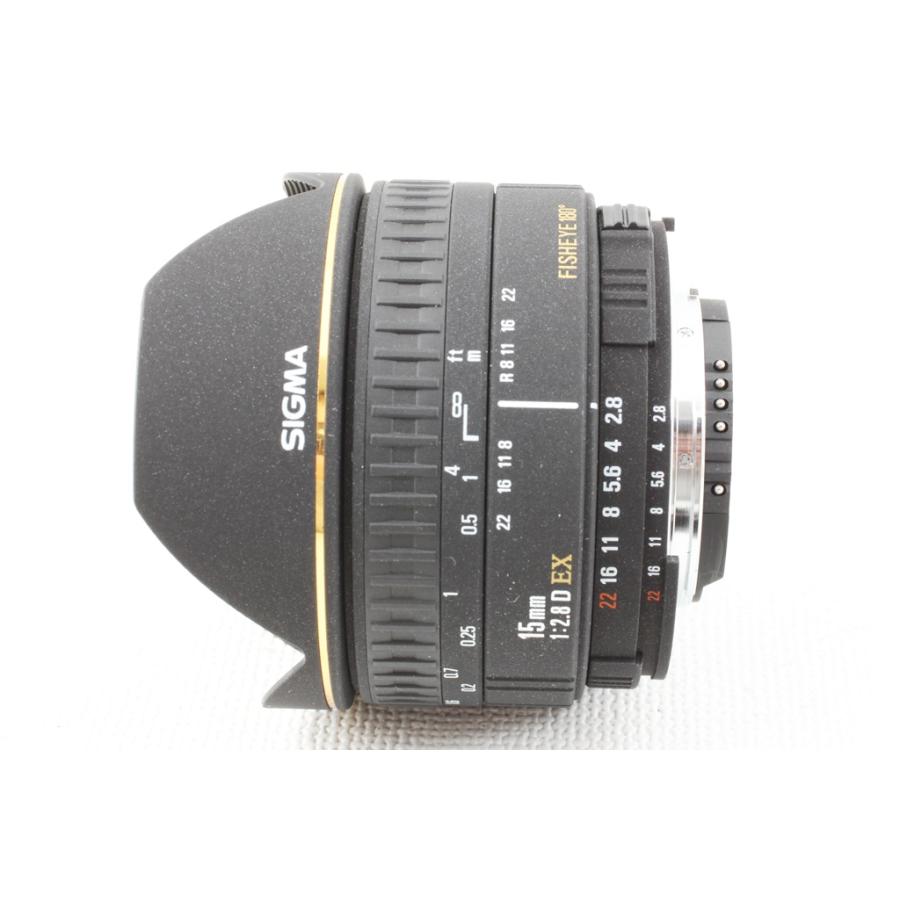 極上品】SIGMA フッシュアイ 15mm/F2.8 Nikon