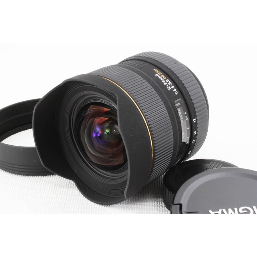 SIGMA シグマ 12-24mm F4.5-5.6 EX DG HSM Nikon ニコン◆超広角ズーム ケース,美品ランク | シグマ