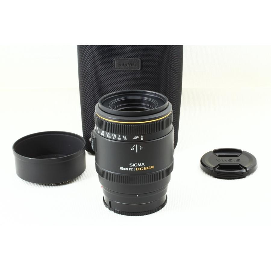 SIGMA シグマ 70mm F2.8 DG MACRO Sony Aソニー◆マクロレンズ 美品ランク | シグマ | 02