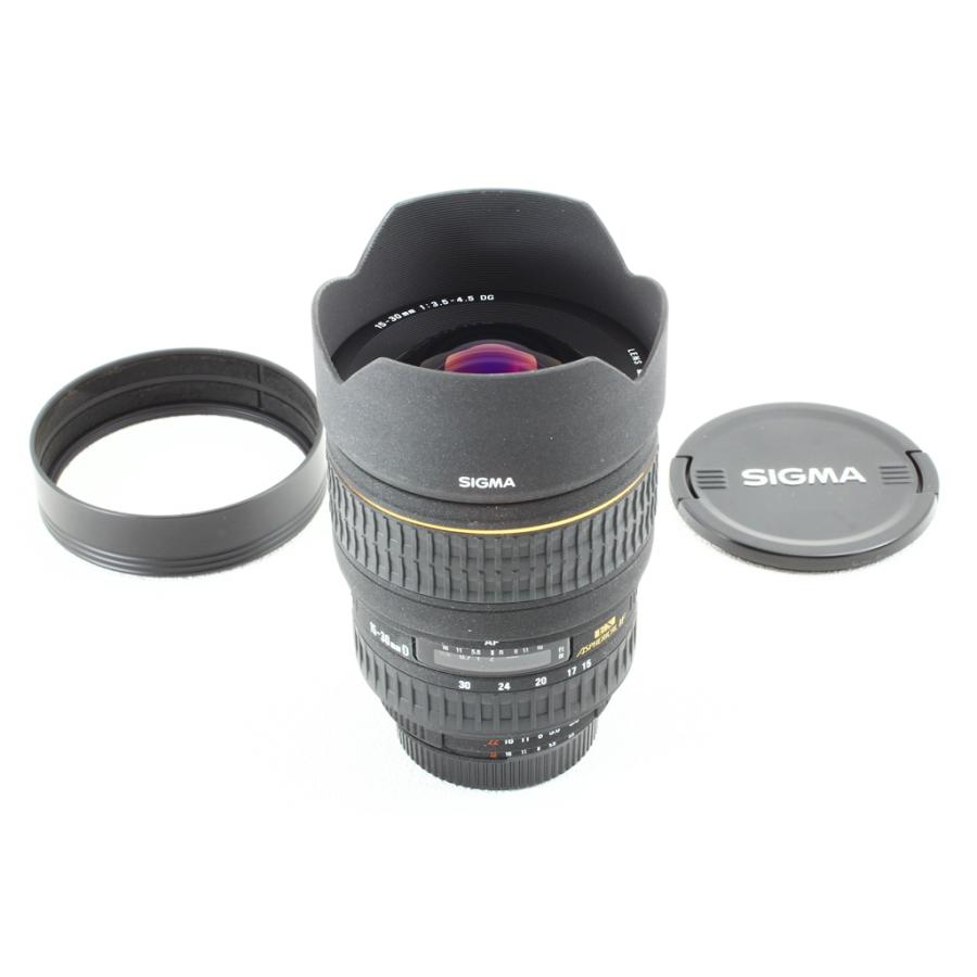 美品】広角レンズSIGMA 15-30mm F3.5-4.5 EX DG 【公式通販】