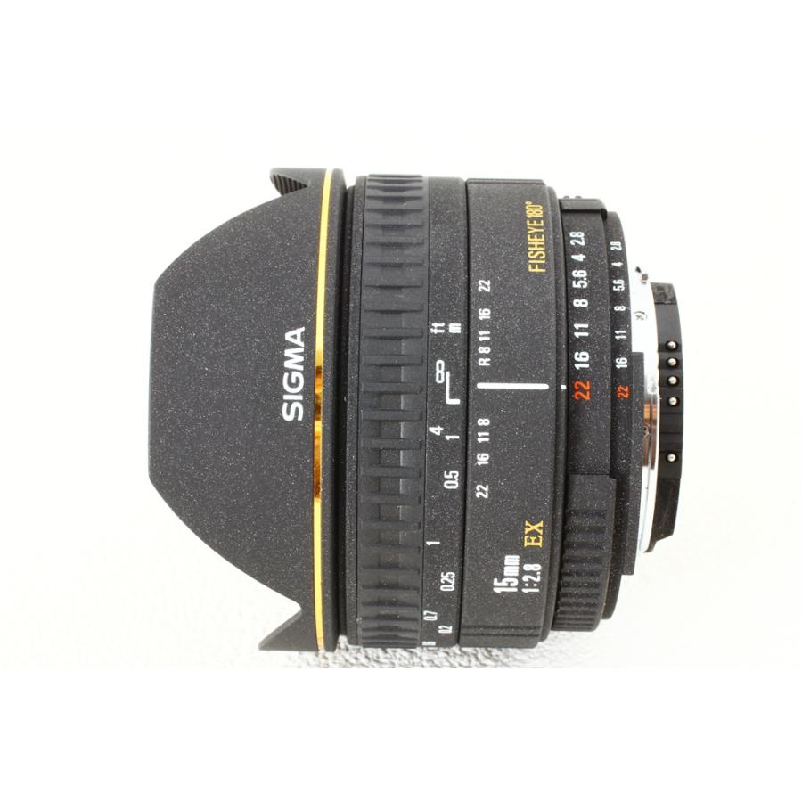 SIGMA シグマ AF 15mm F2.8 EX Fisheye Nikonニコン◆フィッシュアイ 極上品ランク | シグマ | 03