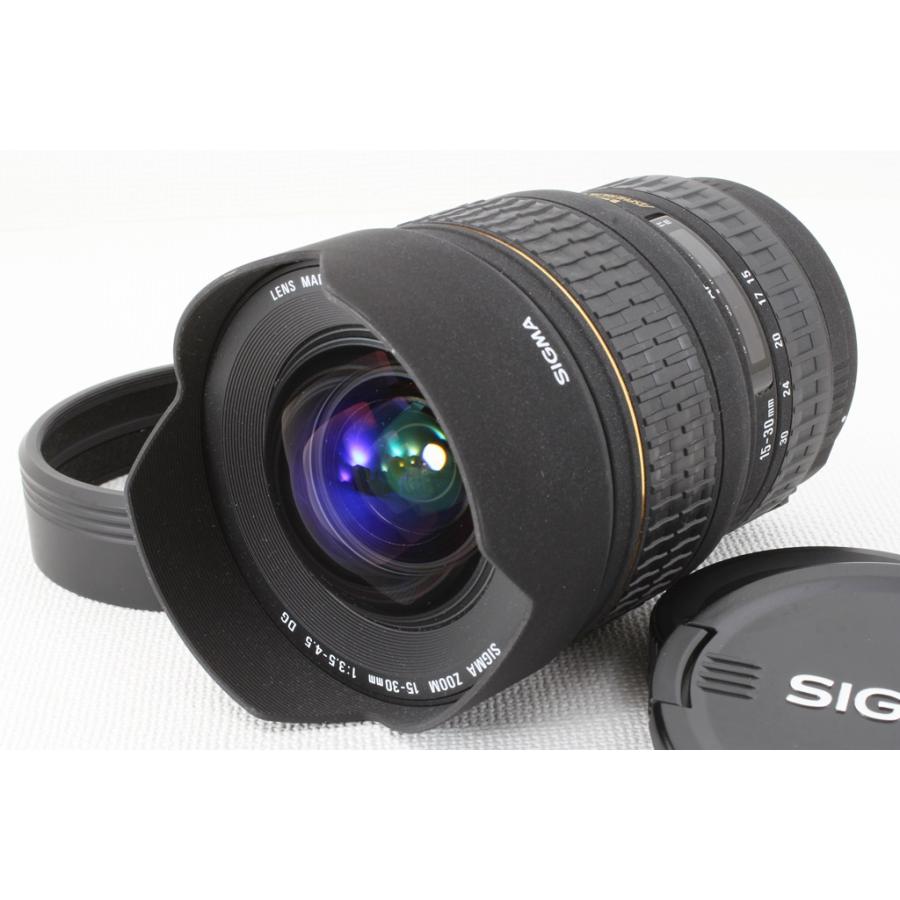 SIGMA シグマ AF 15-30mm F3.5-4.5 EX DG Canon キヤノン◆超広角ズーム 美品ランク | シグマ