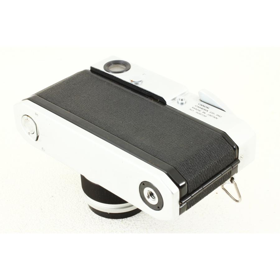＋【ジャンク品】キャノン７ 50mm F1.8 レンジファインダー 純正ケース付 キヤノン（Canon） 7型 50mm F1.8 レンズ付き 7◇レンジファインダー