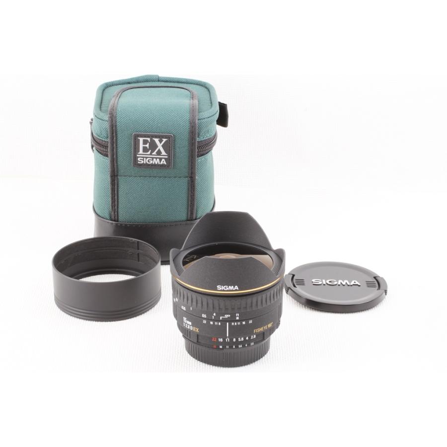 SIGMA シグマ AF 15mm F2.8 EX Fisheye Nikon ニコン◆フィッシュアイ 魚眼 ケース,極上品ランク | シグマ | 02