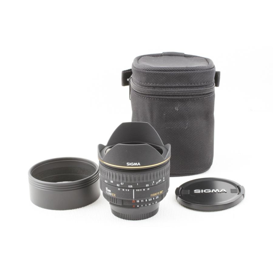 SIGMA シグマ AF 15mm F2.8 EX Fisheye Nikon ニコン◆フィッシュアイ 魚眼 ケース,極上品ランク | シグマ | 02