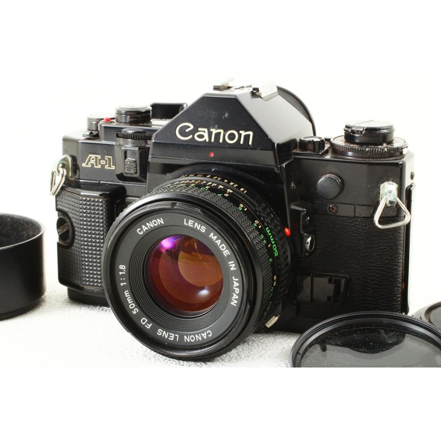 Canon A-1 フィルム一眼レフカメラ NEW FD f/1.8レンズ付 Canon A-1 フィルム一眼レフカメラ NEW FD f/1.8レンズ付 Canon