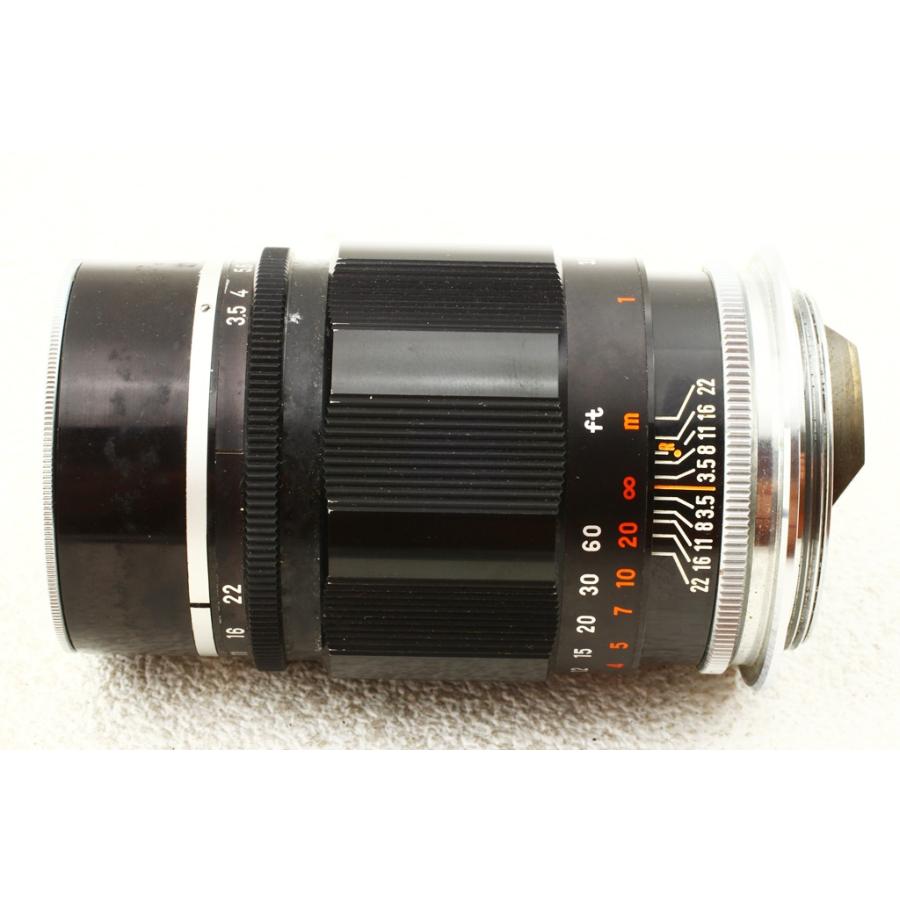 【美品】キヤノン　100mm F3.5　Ⅲ　Lマウント　 純正前後キャップ付き 美品】キヤノン 100mm F3.5 Ⅲ Lマウント 純正前後キャップ付き