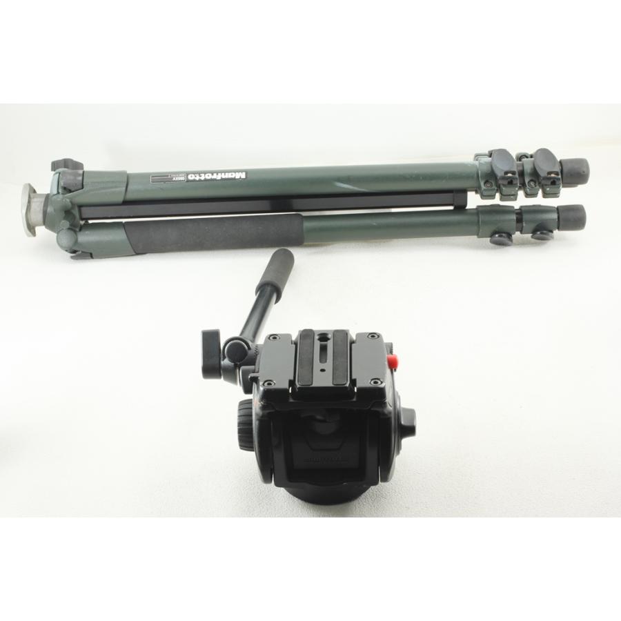 Manfrotto マンフロット プロビデオ雲台 501HDV 三脚 055XV◆美品ランク | Manfrotto