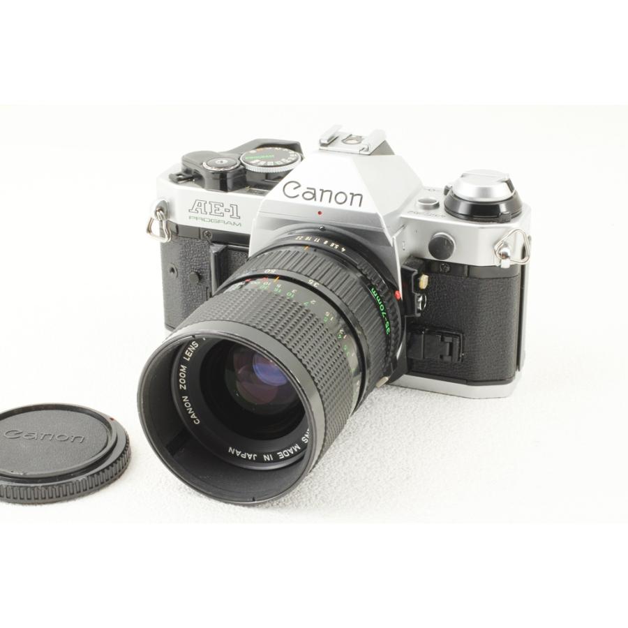 稼働品・美品】 キヤノン Canon AE-1 ＋ FD 35-70mm 1:4 キヤノン Canon AE-1 FD 35-70/4 レンズ付き◇フィルム一眼レフ