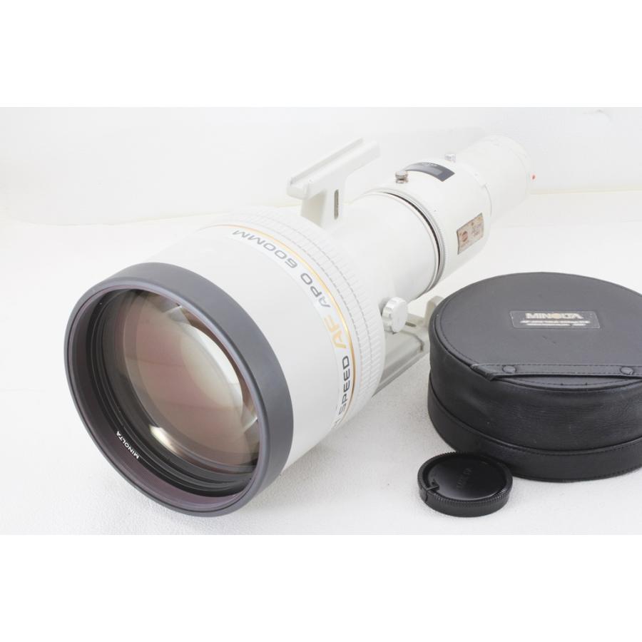MINOLTA ミノルタ HIGH SPEED AF APO TELE 600mm F4G◆超望遠/外観美品ランク | コニカミノルタ