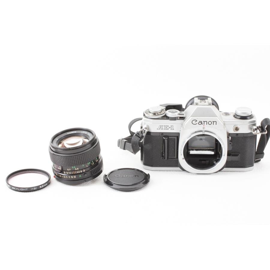 キヤノン Canon AE-1 FD 50/1.4 レンズ付き◇フィルム一眼レフ