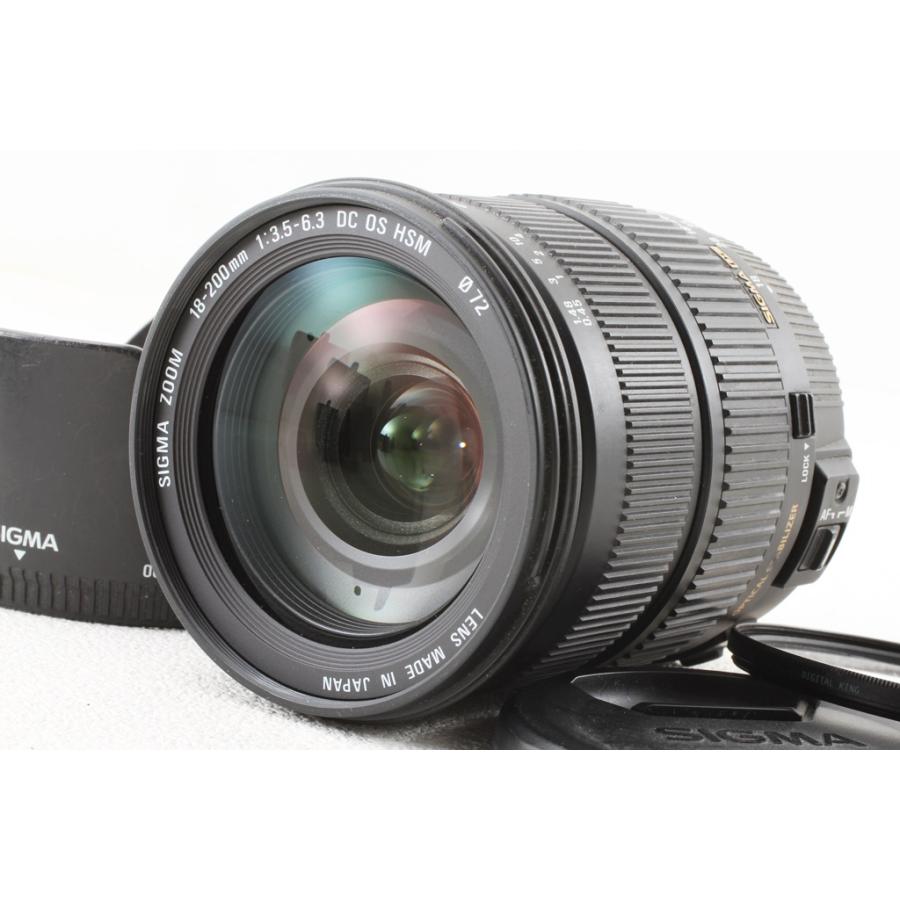 SIGMA シグマ AF 18-200mm F3.5-6.3 DC OS HSM Nikonニコン◆高倍率/美品ランク | シグマ