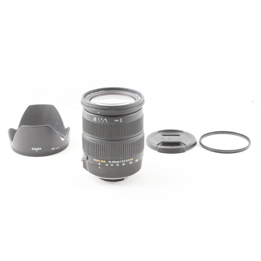 SIGMA シグマ AF 18-200mm F3.5-6.3 DC OS HSM Nikonニコン◆高倍率/美品ランク | シグマ | 02